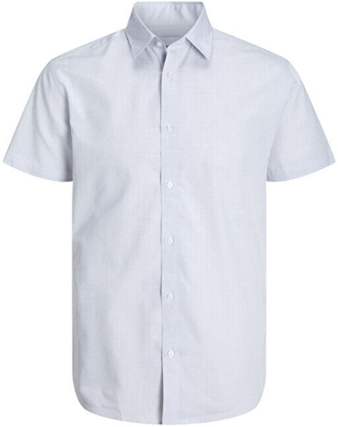 Pánská košile JJJOE Slim Fit 12248201 White
