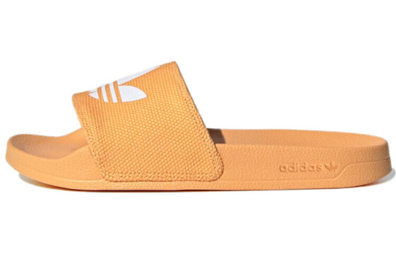 Стильные женские сланцы adidas Originals Adilette Lite Slides оранжевого цвета