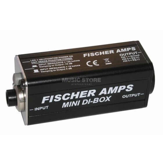 Fischer Amps Mini DI-Box - with BeltHolder