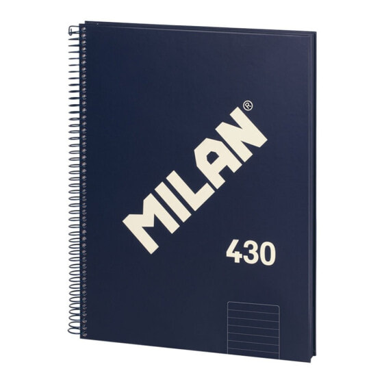 Блокнот линейный MILAN Spiral Notebook 80 листов A4 из серии 1918
