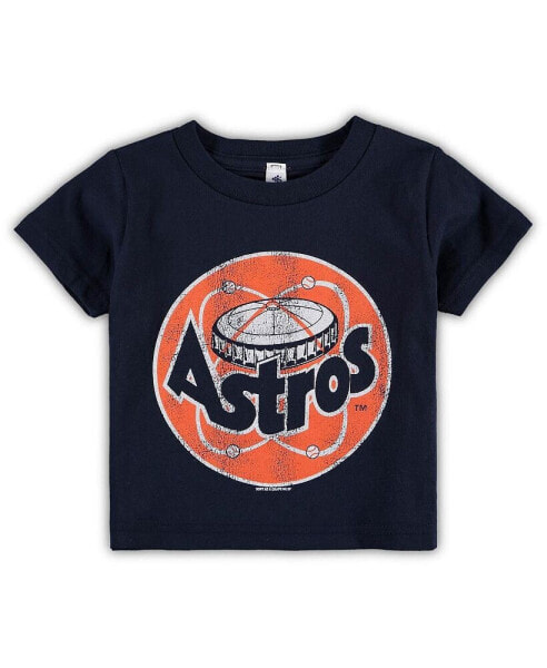 Toddler Boys Navy Houston Astros Cooperstown Collection Shutout T-shirt