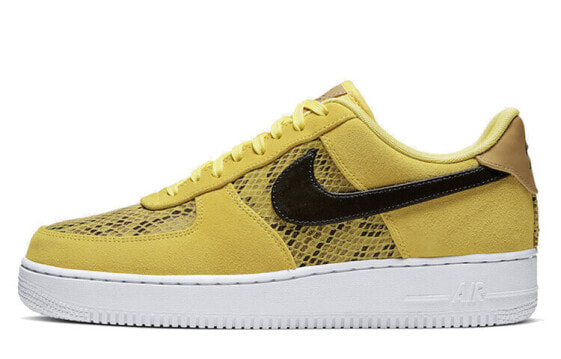 Кроссовки Nike Air Force 1 Low Yellow Snakeskin BQ4424-700