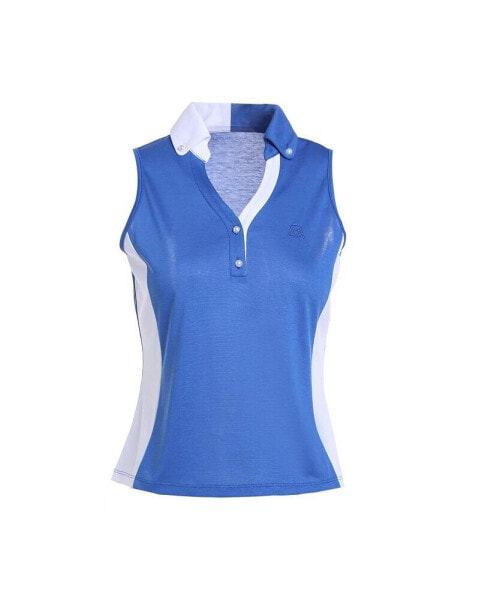Women's Bellemere Collared Two-Tone Vest Top