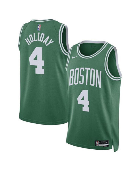 Men's and Women's Jrue Holiday Kelly Green Boston Celtics Swingman Jersey - Icon Edition