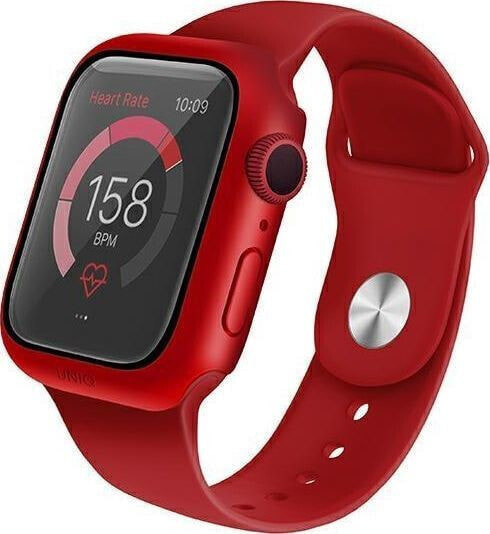 PanzerGlass Etui UNIQ Nautic Apple Watch 44mm czerwony/red