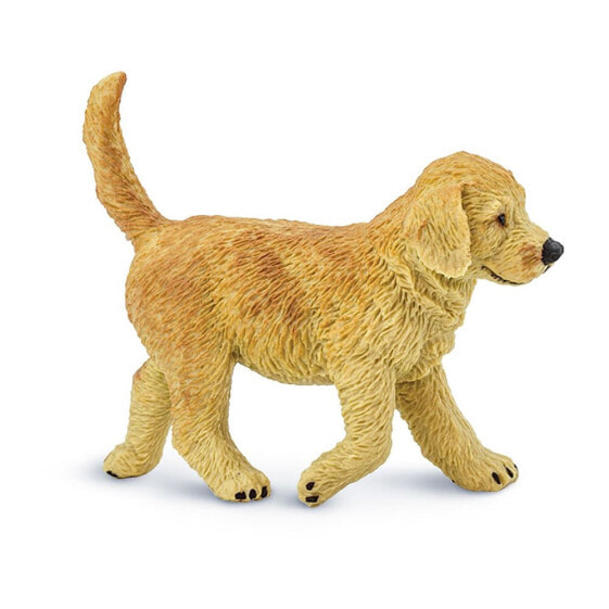 Фигурка Safari Ltd Golden Retriever Puppy Figure, серия: Pet Families (Семьи домашних животных)