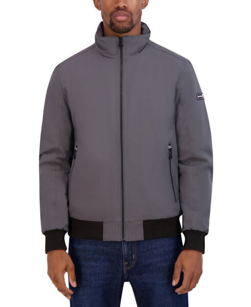 Men's Transitional Zip-Front Bomber Jacket