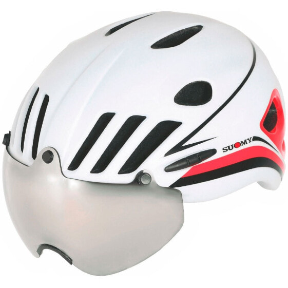 Шлем для защиты SUOMY Vision - Оранжевый/Черный, размер M (54/58см) - Вес: 230гр.