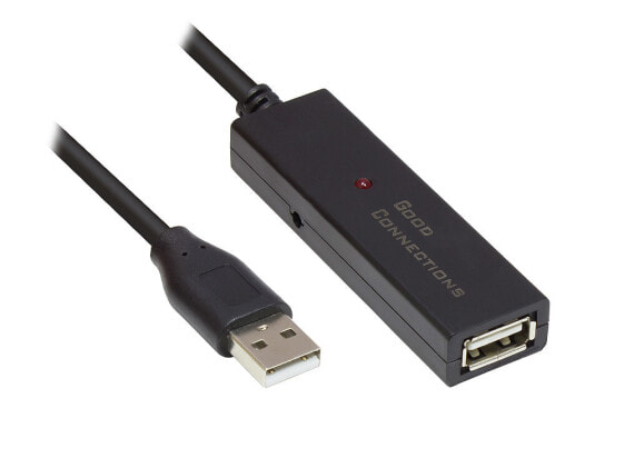 Разъем USB A - USB A Good Connections GC-M0131 5 м черный
