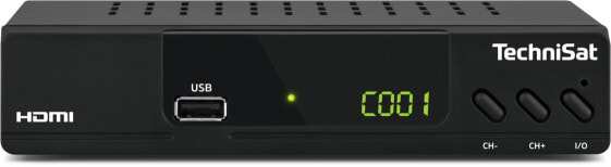 TechniSat HD-232 C - Cable - Full HD - DVB-C - 576i,576p,720p,1080i,1080p - H.264,M2TS,MP4,MPEG2,MPEG4,MPG,TS,TS4 - AAC,FLAC,MP2,MP3,WAV