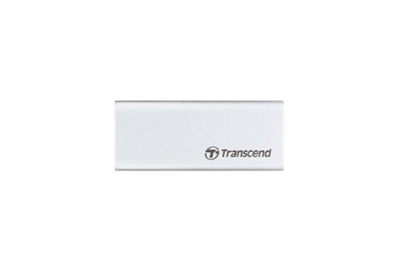 Transcend ESD260C - 500 GB - USB Type-C - 3.2 Gen 2 (3.1 Gen 2) - Password protection - Silver