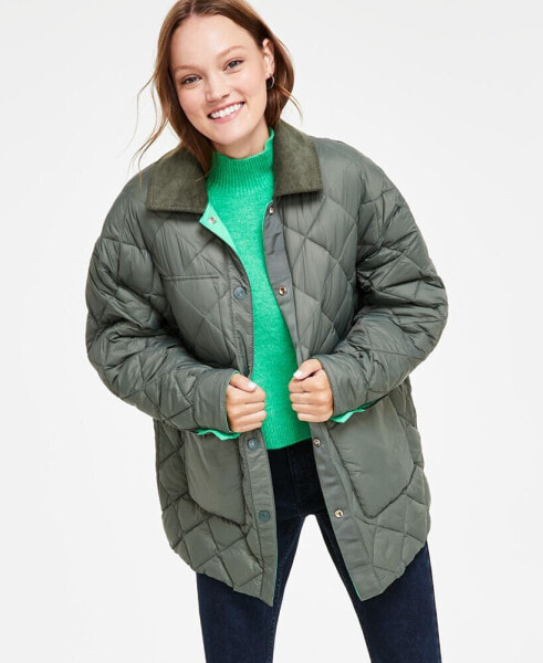 Women's Reversible Quilted Barn Jacket