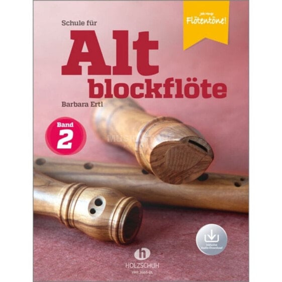 Holzschuh Verlag Schule für Altblockflöte 2