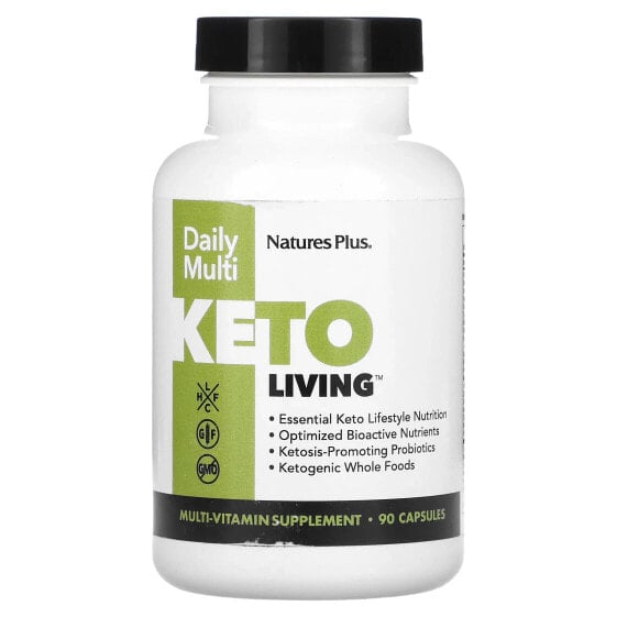 Keto Living, Daily Multi, 90 Capsules