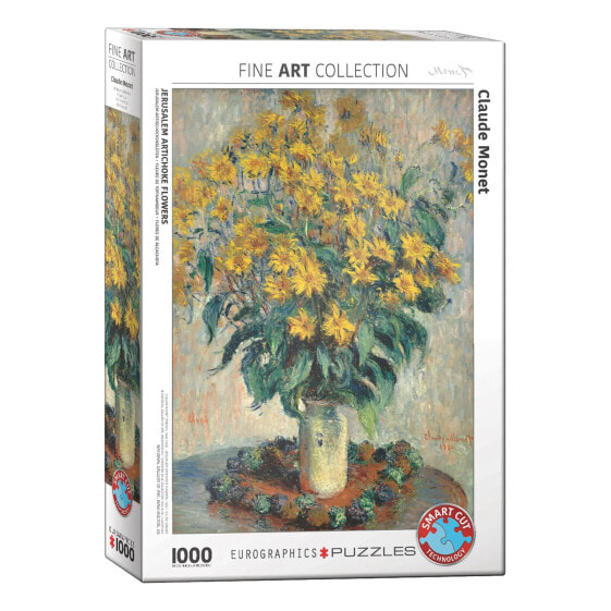 Puzzle Gartenkurbis Blumen 1000 Teile