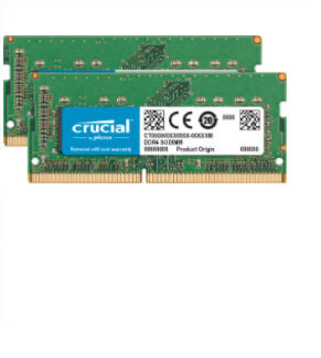 Crucial 16GB DDR4-2400 - 16 GB - 2 x 8 GB - DDR4 - 2400 MHz