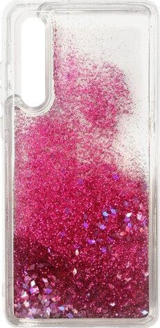 CASE ETUI LIQUID GLITTER TPU IPHONE XS MAX RÓŻOWY standard