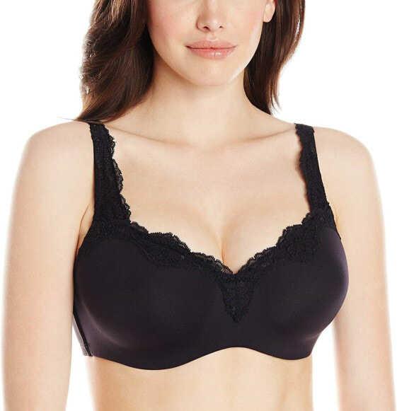 Le Mystere 170224 Womens Dream Tisha Lace Underwire T-Shirt Bra Black Size 32C