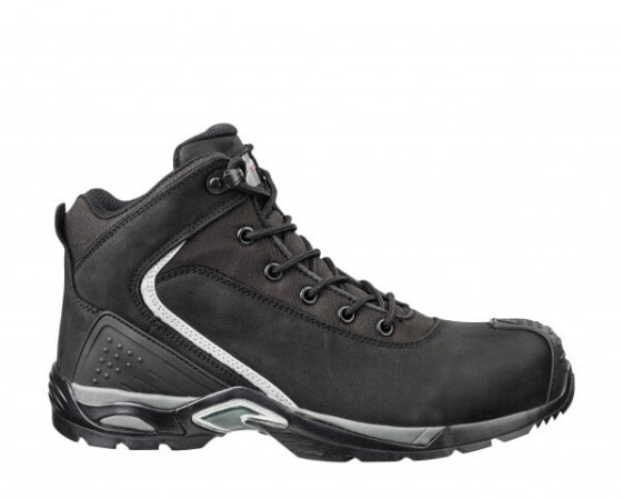 Albatros Runner XTS Mid, Male, Adult, Safety shoes, Black, Leather