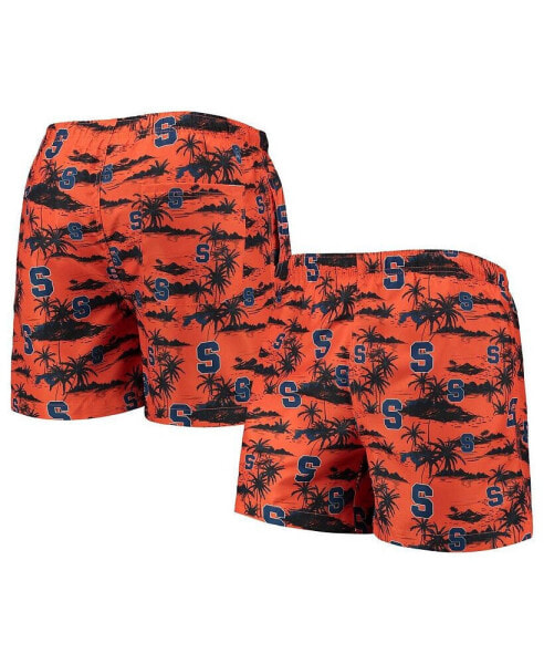 Men's Orange Syracuse Orange Island Palm Swim Trunks