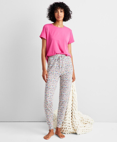 Printed Jogger Pajama Pants XS-3X, Created for Macy's