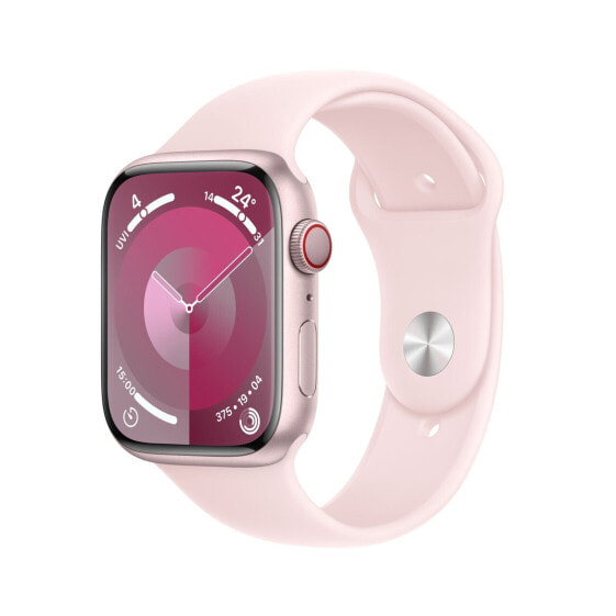 Часы Apple Watch Series 9 Aluminium Rosé 45 mm S/M Hellrosa GPS