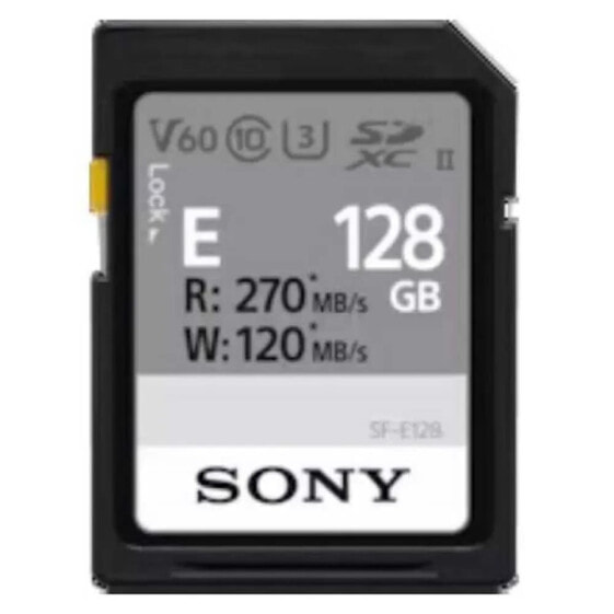 SONY UHS-II Class 10 U3 V60 128GB memory card