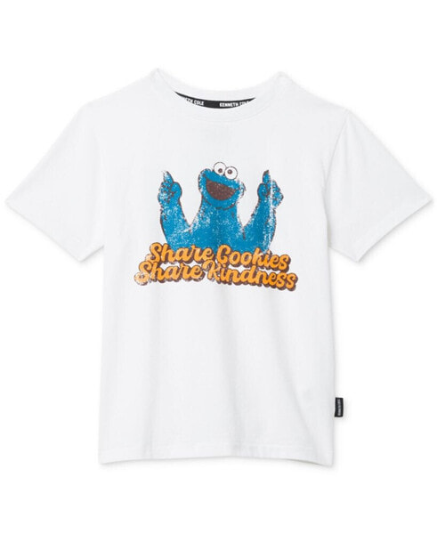 X Sesame Street Toddler and Little Kids Cookie Monster T-Shirt