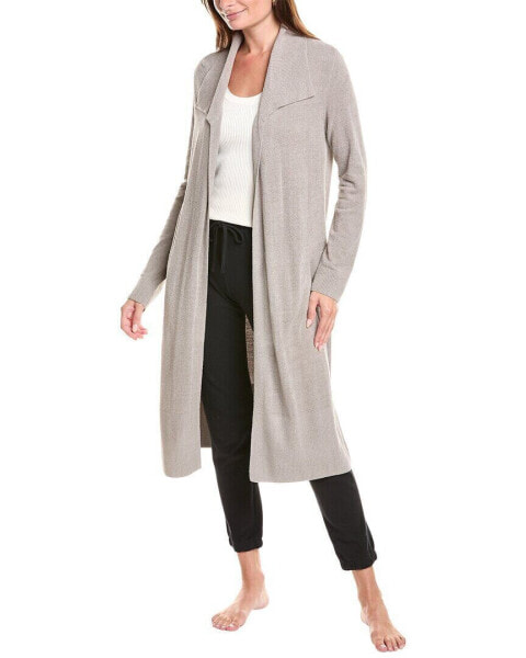 Barefoot Dreams Cozy Chic Ultra Light Wide Collar Long Cardigan Women's