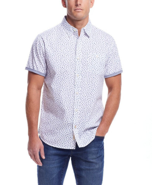 Men's Short Sleeve Cotton Poplin Shirt