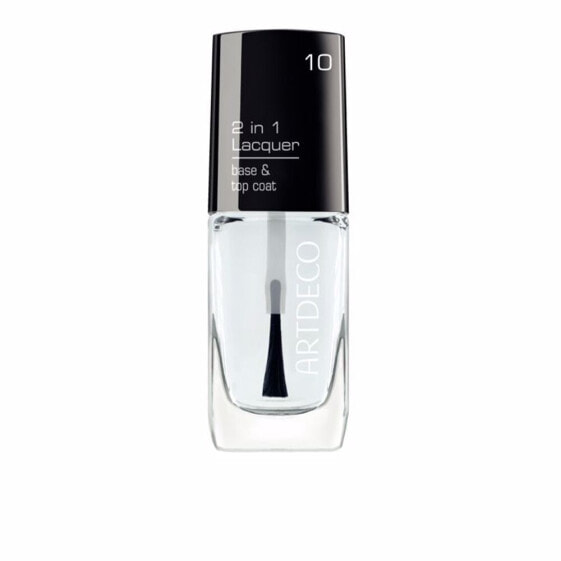 Artdeco 2 in 1 Lacquer Base & Top coat Прозрачная база под лак и верхнее покрытие 10 мл