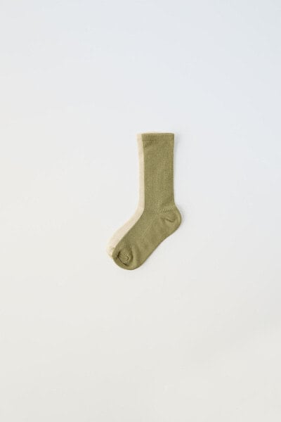 Носки детские ZARA набор 2 пары до колена