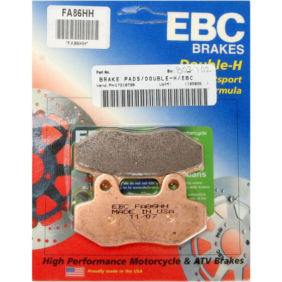 EBC FA-HH Series FA086HH Sintered Brake Pads