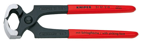 KNIPEX 51 01 210 - Pincers - Steel - Plastic - Red - 210 mm - 413 g