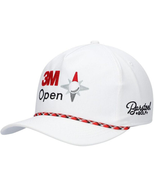 Шапка с козырьком Barstool Golf для мужчин White 3M Open