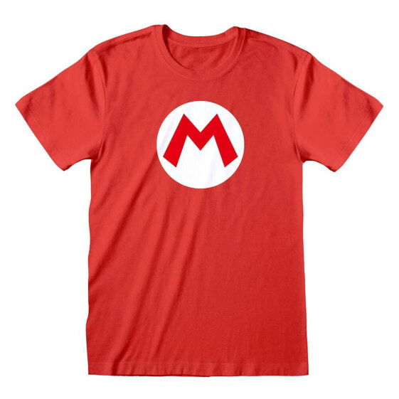Футболка мужская HEROES Официальная Nintendo Super Mario Mario Badge