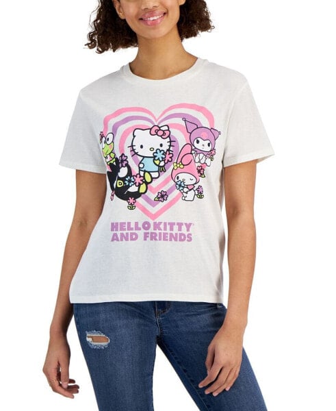 Футболка Love Tribe с графическим принтом Hello Kitty & Friends