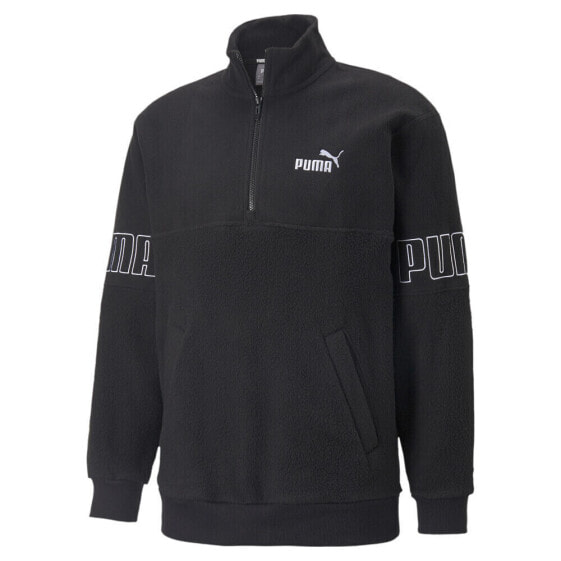 Puma Power Winterized HalfZip Sweatshirt Mens Size S 84985501