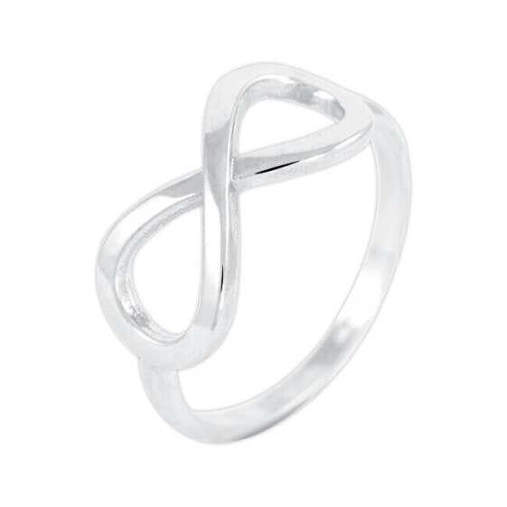 Fashion silver ring Infinity 421 001 01662 04