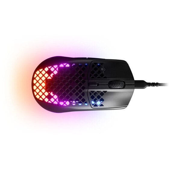 Игровая мышь SteelSeries 62611 Чёрный Разноцветный Монохромный