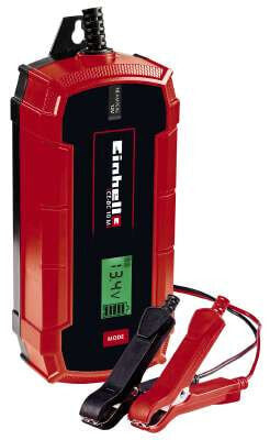 Einhell CE-BC 10 M - 12 V - 220 - 240 V - 50 Hz - LCD - Black,Red