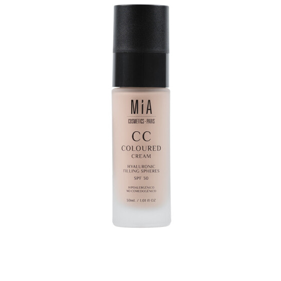MIA Cosmetics-Paris CC Coloured Cream SPF30 Medium Антивозрастной  увлажняющий СС-крем с гиалуроновой кислотой, средний оттенок 30 мл