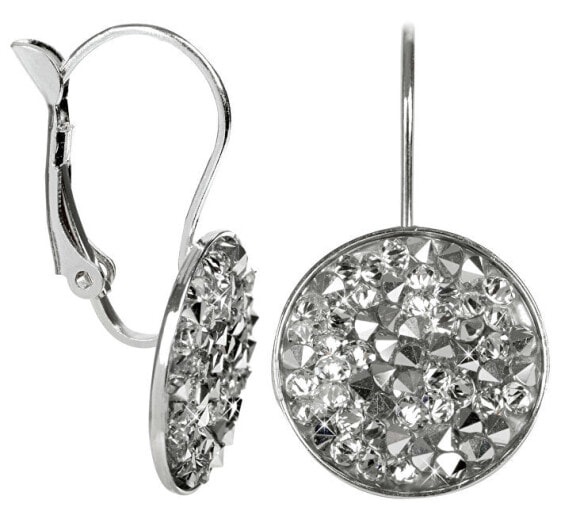 Elegant Rocks Crystal Cal earrings