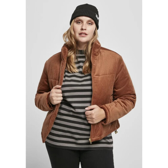 URBAN CLASSICS Corduroy Puffer Big jacket