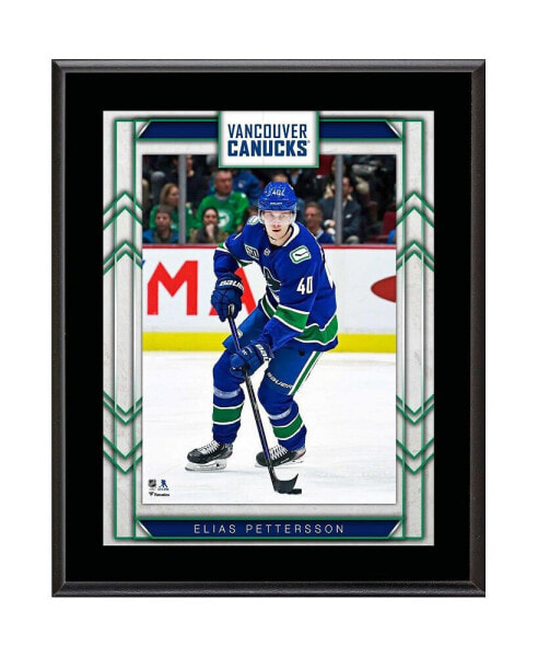 Elias Pettersson Vancouver Canucks 10.5" x 13" Sublimated Player Plaque