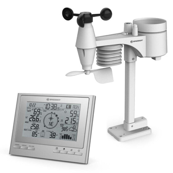 BRESSER Meteo 7 In 1 ClimateScout RC Weather Center
