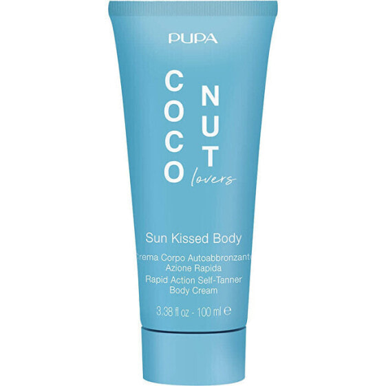 Self-tanning body cream Coconut Lovers Sun Kissed Body (Self-Tanner Body Cream) 100 ml