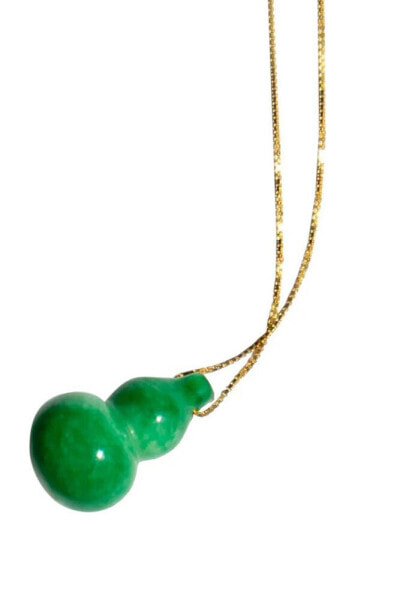 Bottle — Jade pendant necklace