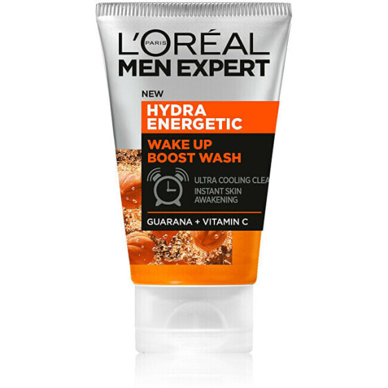 Cleansing facial gel Men Expert Wake-up Effect (Face Wash) 100 ml