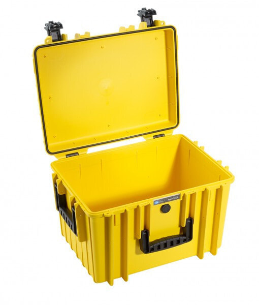 Ящик для инструментов водонепроницаемый B&W International B&W 5500/Y/SI - желтый, полипропилен, IP67, -30 - 80 °C